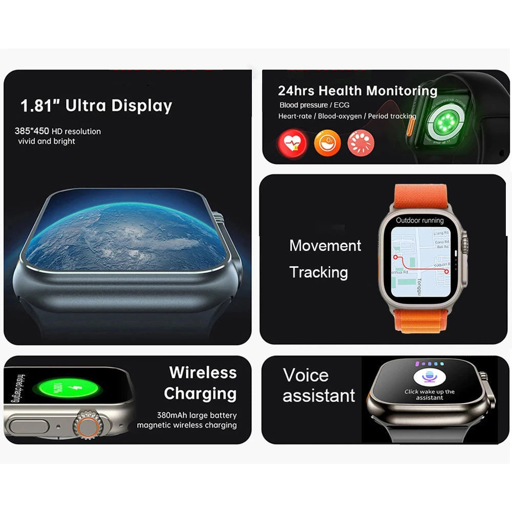 Relogio Smartwatch S8 Ultra+ Android/ios Original 49mm