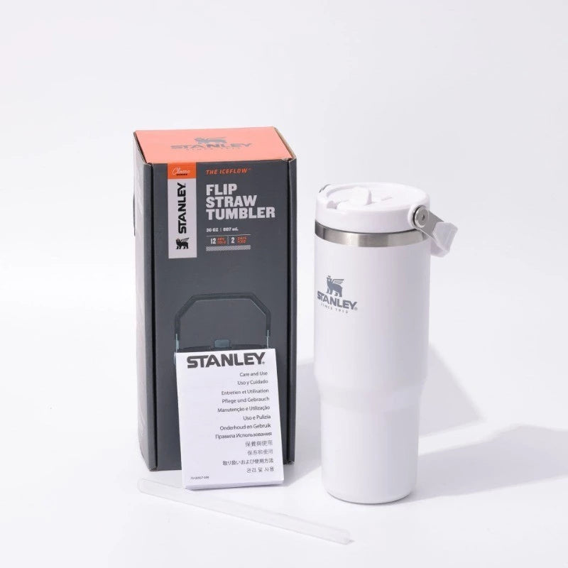 Flip Straw Tumbler Garrafa Térmica 650 ML
