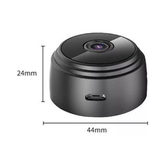 Mini Câmera Espiã A9 Segurança Wi-fi Full Hd Coibeu Cor Pre